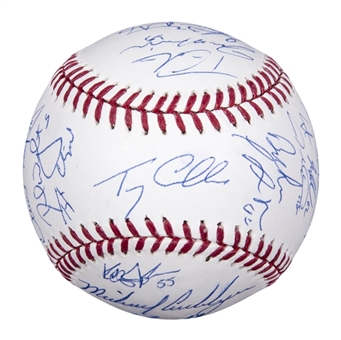 2015 New York Mets Team Signed Baseball With 26 Signatures Including Wright, Murphy, deGrom and Granderson (PSA/DNA)
